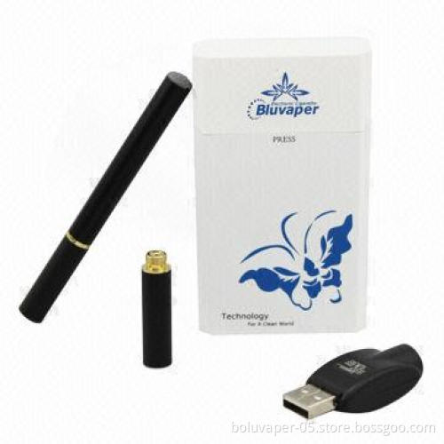 Rechargeable Mini Electronic Cigarette Starter Kit with 180mAh Battery Capacity